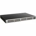 D-Link DGS-3130-54TS/B1A PROJ Управляемый стекируемый1 коммутатор 3 уровня с 48 портами 10/100/1000Base-T, 2 портами 10GBase-T и 4 портами 10GBase-X S