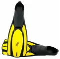 Ласты Marlin Miami, для снорклинга, с закрытой пяткой, анатомическая калоша, жёлтые, размер 42-43
