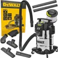 Пылесос промышленный с функцией выдува Dewalt DXV30SAPTA-QT, 750Вт, 30л, 80дБ