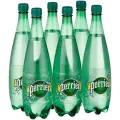 Минеральная вода Perrier газированная, ПЭТ, 6 шт. по 1 л