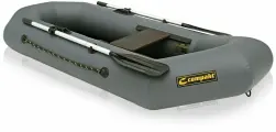 Лодка гребная Compakt 220, натяжное дно, упаковка-мешок оксфорд, серая
