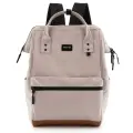 Рюкзак Himawari Zinnia, городской, женский, для ноутбука 14, серо-бежевый