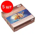 Комплект 5 шт, Краски акриловые декоративные Гамма Хобби, 16 цветов, 20мл, картон. упаковка