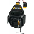 Поясная сумка KRAFTOOL KP-13E с быстросъёмным креплением FastClip, 13 карманов и петель, 280 х 200 мм (38772)