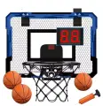 Детское баскетбольное кольцо с электронным табло + звуковые эффекты + два мяча