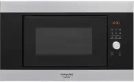 Микроволновая печь HOTPOINT MF20G IX HA, встраиваемая, 20л, 800Вт, нержавеющая сталь [869891300010]