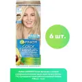 GARNIER Color Naturals стойкая суперосветляющая крем-краска для волос, 111, Суперосветляющий платиновый блонд, 110 мл - 6 шт