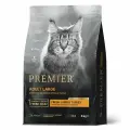 Сухой корм для кошек Premier Cat Adult Large для крупных пород со свежим мясом ягненка и индейкой - 8 кг