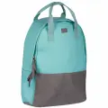 Рюкзак ArtSpace Casual Soft mint38*30*13см, 1 отделение, 2 кармана, иск. замша/канва, 312316