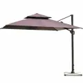 Большой садовый зонт, коричневый