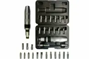 Ударная отвертка с набором бит и адаптерами FORCEKRAFT 17пр, 1/2, в кейсе 47289 FK-5171