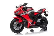 Детский Мотоцикл NovaKIDS Honda CBR 1000RR (лицензия) Красный + боковые колеса