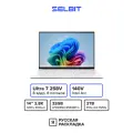 Ноутбук Asus Zenbook S 14, Core Ultra 7 258V, OLED, RAM 32ГБ, SSD 2ТБ, Русская раскладка, Белый