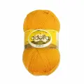 Пряжа ADELIA JESSICA 67% шерсть, 33% полиэстер 5 шт. х 100 г 260 м +- 10 м №30 горчичный
