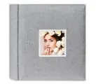Фотоальбом ZEP 11x16 см 200 фото Kent Bordeaux, серебро