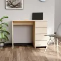 Стол письменный Дуб Сонома 4 ящика