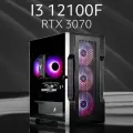 AIR Черный Intel Core i3 12100f, RTX 3070 8GB, DDR4 16GB, SSD 1000GB Игровой компьютер