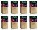 Чай фруктовый в пакетиках для чашки Greenfield Festive Grape, 25*2 г (комплект 8 шт.) 6005220