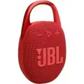 Портативная акустика JBL Clip 5, Bluetooth, 7 Вт, USB Type-C, IP67, красный