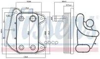 Радиатор Масляный Nissens арт. 90622