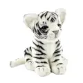 Реалистичная мягкая игрушка Hansa Creation, 7287 Белый тигренок, 17 см