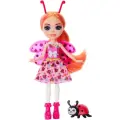 Кукла Enchantimals с питомцем Ladybug FNH22 розовый