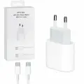 Сетевое зарядное устройство для iPhone 15 / Быстрая зарядка для Айфона 15, 20W, кабель Type-C to Type-C, белый