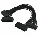 Удлинитель ATX 24pin с двумя синхронизаторами для блоков питания