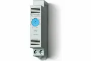 Термостат щитовой модульный для включения охлаждения 0+60C, 1NO 10A, 17.5мм IP20 Finder