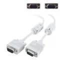 Кабель Gembird VGA (m) - VGA (m) (CC-PPVGA-15M), длина 15 м, 1 шт., белый