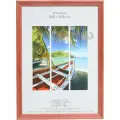 Фоторамка дерево Image Art С18 25х35 см,(пластиковый экран), красное дерево 9571408