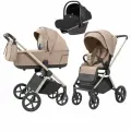 Коляска Carrello Ultra, 3 в 1, автокресло, прогулочный блок, люлька, поворотные колеса