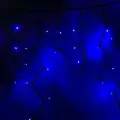 Гирлянда уличная NEON-NIGHT Бахрома 5,6х0,9 м, 240 LED, синее свечение, каучук, IP67