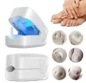 Аппарат для очистки ногтевой пластины Nail Fungus Cleaning Laser Device, для рук, ног, от грибка ногтей, беспроводной