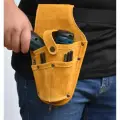 Сумка поясная для инструмента , кобура на пояс для шуруповёрта кожаная