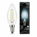 (5 шт)Лампа Gauss Filament Свеча 11W 830lm 4100К