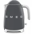 Чайник электрический SMEG KLF03GREU, 2400 Вт 1,7 л, серый
