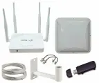 Модем+ роутер + антенна Антекс до 15 dBi + кабель 5м