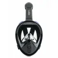 Полнолицевая маска для подводного плавания с трубкой SARGAN PLANETA OCEAN размер L-XL черный/прозрачный/темно-синий