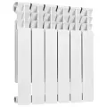 Радиатор Halsen BS 500/100, биметаллический, 7 секций, белый