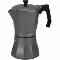 Гейзерная кофеварка, кофейник Polaris Graphit-9С 450 мл на 9 порций эспрессо , для индукционной плиты, газовой плиты