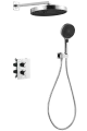 Душевая система скрытого монтажа ESKO 6in1TH с термостатом встраиваемая