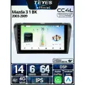 Магнитола Teyes CC4L 6/64GB для Mazda 3 BK 2003-2009, штатная магнитола, IPS экран, DSP, 4G, Wi-Fi, 2 DIN