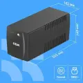 Источник бесперебойного питания Cbr UPS-TWK-101EJ-1000