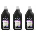 Grass кондиционер для белья eva black reflection концентрированный 1л, 3 уп