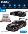 Металлическая машинка 1:38 Bentley Continental GT3 KT5417D, инерционная / Черный