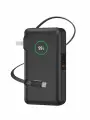 Внешний аккумулятор Wiwu Noble Power Bank + Charger 10000 mAh, 35W, Wi-P049 - черный
