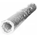 Гибкий воздуховод 350 мм 10 м гофрированный армированный утеплённый для вентиляции (354 мм)