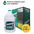 Клей для дерева Titebond III Ultimate Wood Glue Влагостойкий ПВА 3,785 л. Коробка 2 шт.