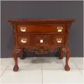 Комод DOMKORLEONE в стиле Chippendale из красного дерева (mahogany wood) с ящиками, цвет орех HP (коричневый)